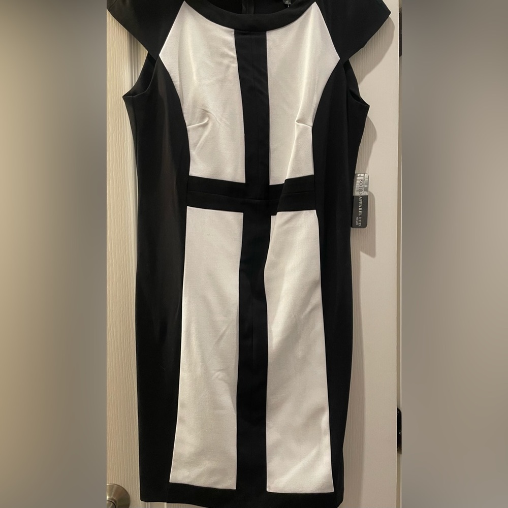 Black and white SOHO dress NWT size 10